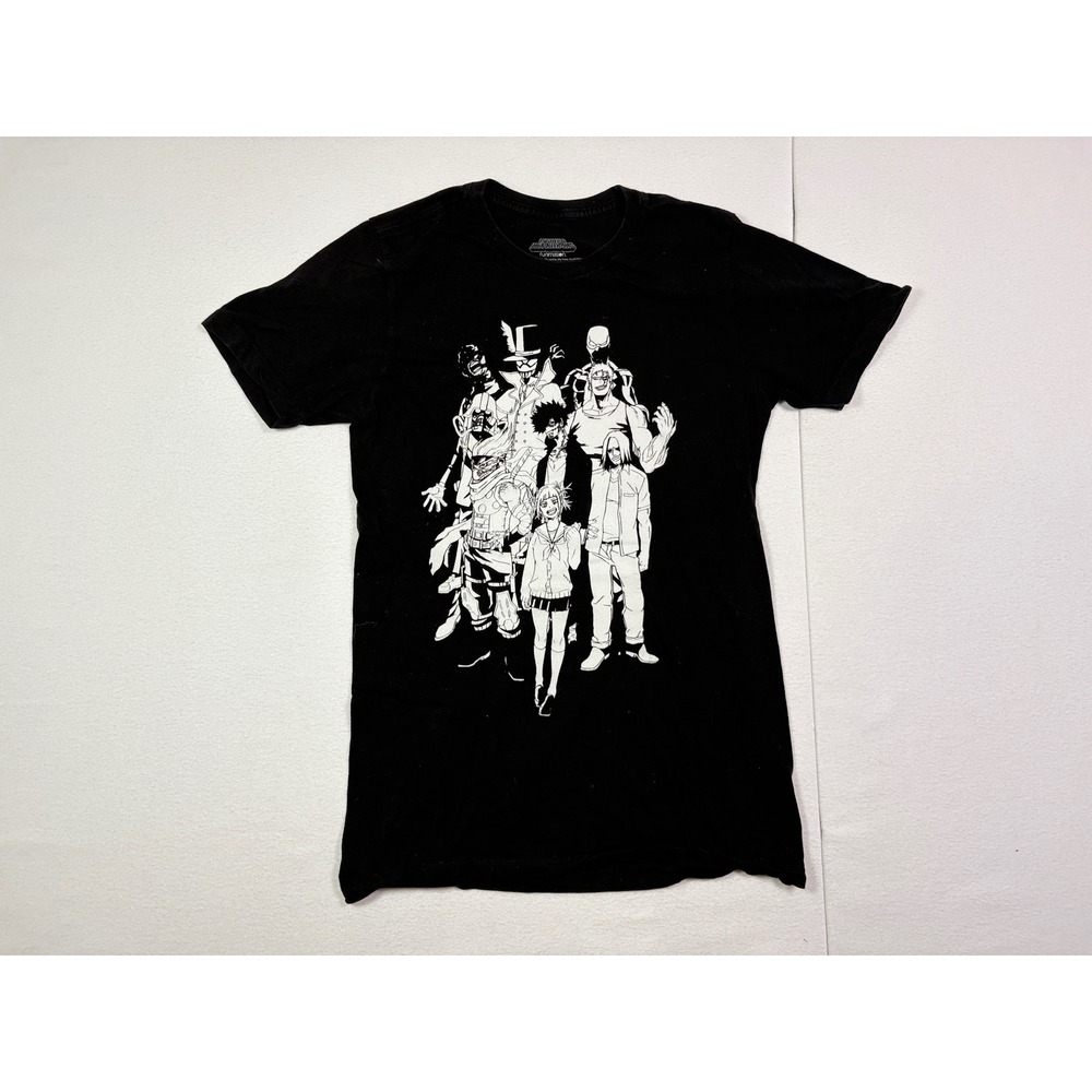 My Hero Academia Vanguard Action Squad Black Graphic T-Shirt Small Funimation